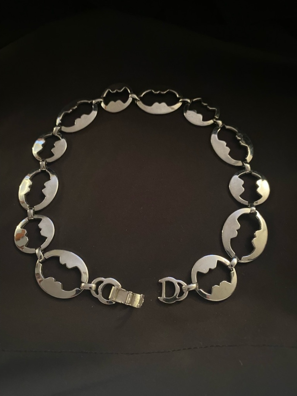 Vintage! Beautiful Sperry Silver-Tone Necklace-1950’s